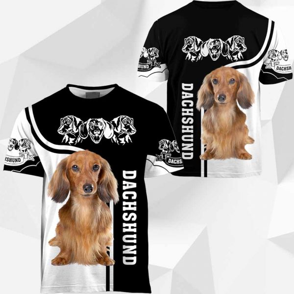 Dachshund Over Print - 0489 - 191119