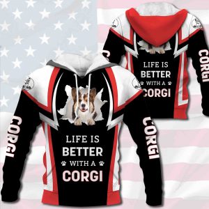 Life Is Better With A Corgi-0489-041119