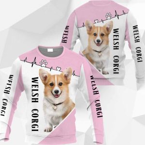 Welsh Corgi - Heartbeat Pink - 1809 - 191119