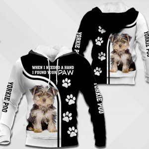 Yorkiepoo - When I Needed A Hand I Found Your Paw – 0489 - 201119