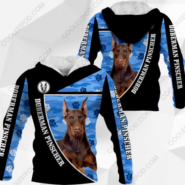 Red Doberman Pinscher All Over Printed – M0402 - 261119