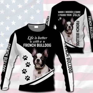 French Bulldog - Life Is Better With A French Bulldog Vr1 - 1809