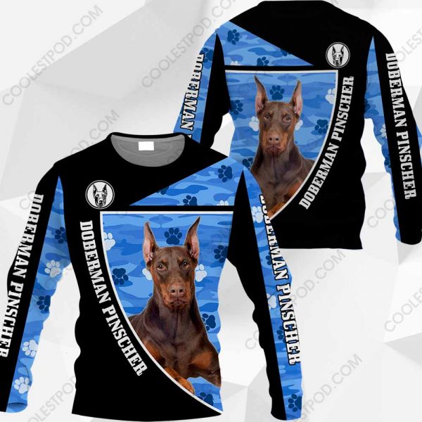 Red Doberman Pinscher All Over Printed – M0402 - 261119