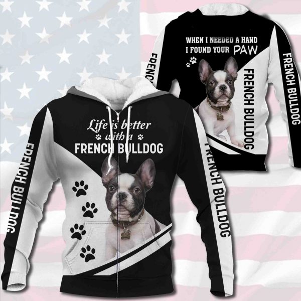 French Bulldog - Life Is Better With A French Bulldog Vr1 - 1809