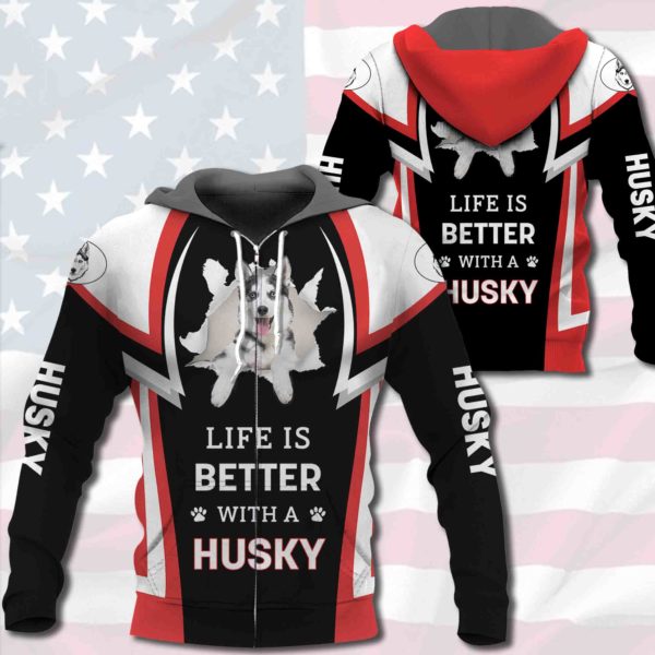 Life Is Better With A Husky-0489