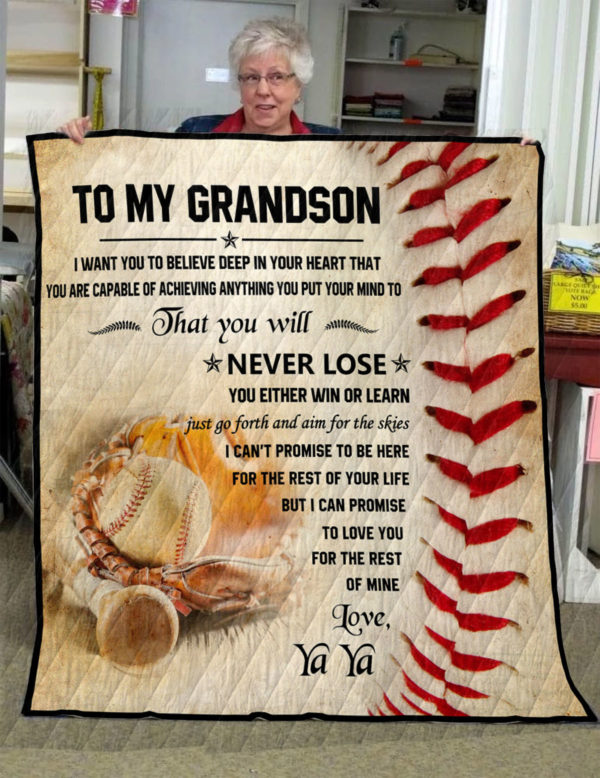 Quilt Baseball-Ya Ya To Grandson-0489