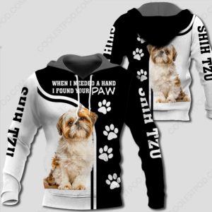 Shih Tzu - When I Needed A Hand I Found Your Paw M0402