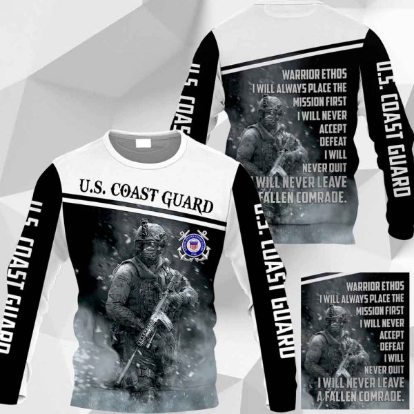 U.S. Coast Guard - Warrior Ethos I Will Always Place The-041219