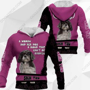 Shih Tzu-A Woman And Her Dog A Bond That can’t Be Broken-0489-201219