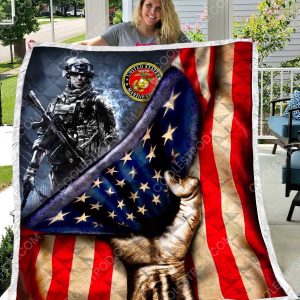 U.S. Marine - Veteran Quilt -1001-091219