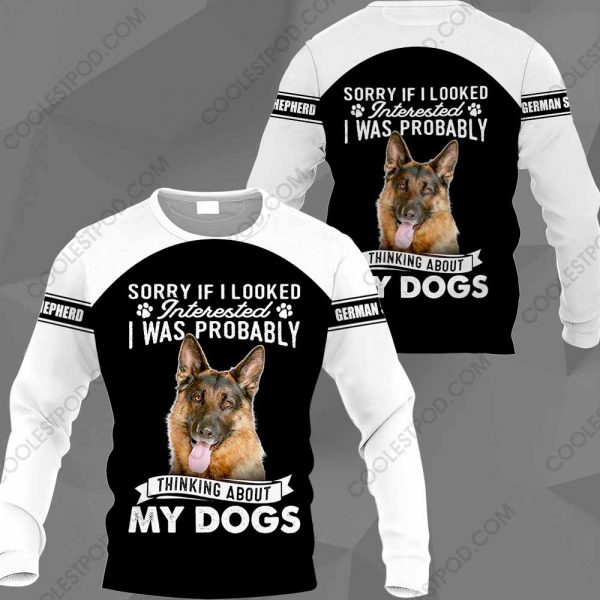 German Shepherd - Sorry If I Looked Interested - 0489 - 201219