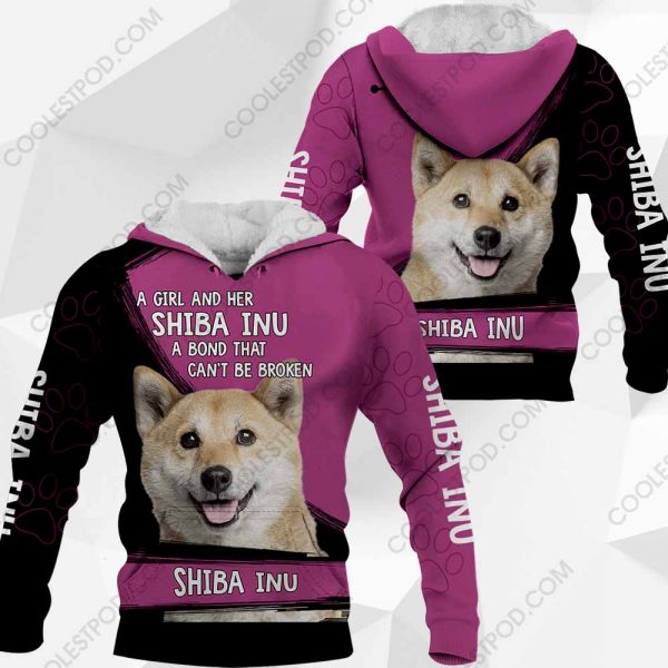 A Girl And Her Shiba Inu A Bond That Can't Be Broken-0489-301119