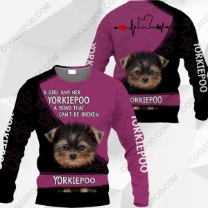 A Girl And Her Yorkiepoo A Bond That Can't Be Broken 0489 91219