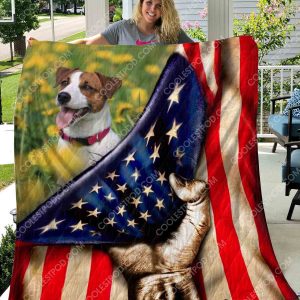 Jack Russell - Flag - Quilt - 281219