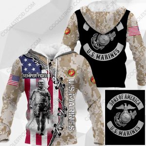 U.S. Marine Semper Fidelis - Sons Of America - 1001 - 201219