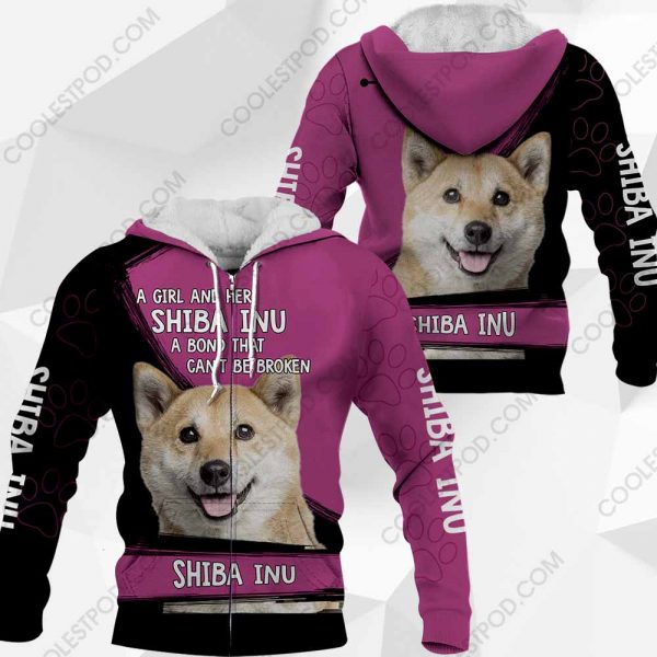 A Girl And Her Shiba Inu A Bond That Can't Be Broken-0489-301119