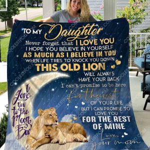 To My Daughter Never Forget That I Love You - Quilt - 181219