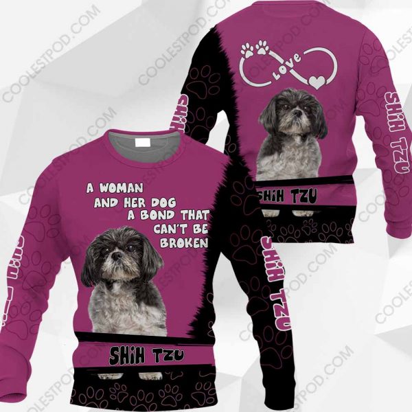 Shih Tzu-A Woman And Her Dog A Bond That can’t Be Broken-0489-201219