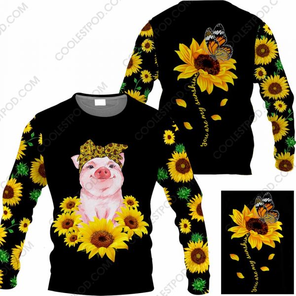 Pig You Are My Sunshine Sunflower - M0402 - 261219