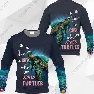 Just A Girl Who Loves Turtles - M0402 - 131219