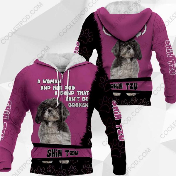 Shih Tzu-A Woman And Her Dog A Bond That can’t Be Broken-0489-201219