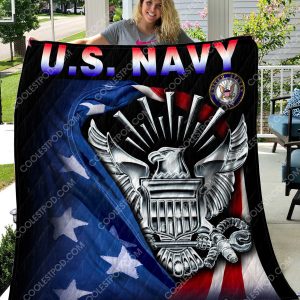 U.S. Navy - American Flag - Quilt -1001-101219