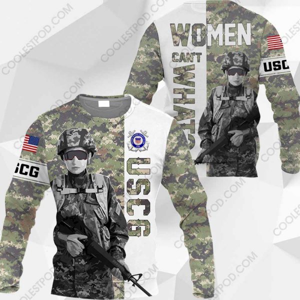 U.S. Coast Guard - Women Can't What? - 1001 - 201219