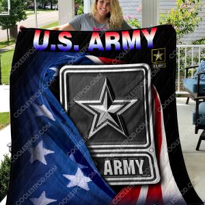 U.S. Army - American Flag - Quilt -1001-101219