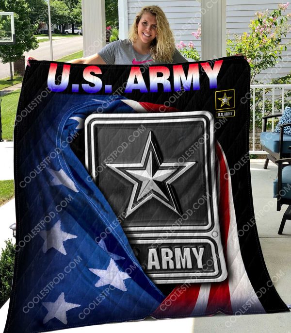 U.S. Army - American Flag - Quilt -1001-101219