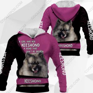 A Girl And Her Keeshond A Bond That Can't Be Broken-0489-301119