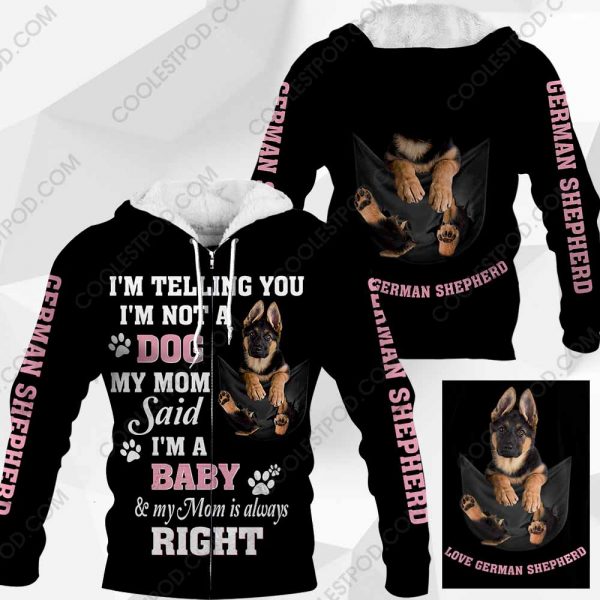 German Shepherd - I'm Telling You - I'm Not A Dog - M0402 - 191219