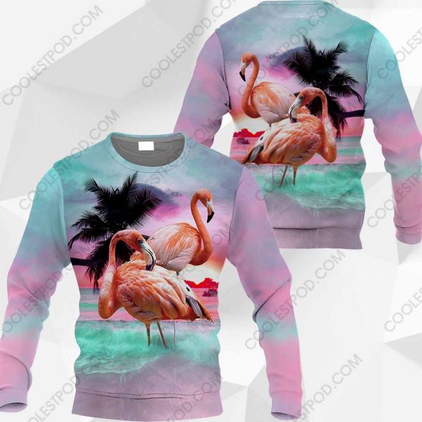 Flamingo All Over Printed - M0402 - 191219