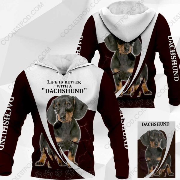 Life Is Better With A Dachshund 0489 091219