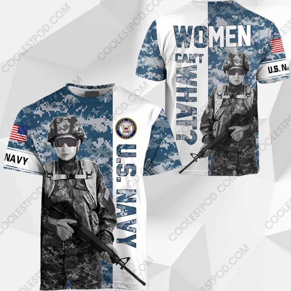 U.S. Navy - Women Can't What? - 1001 - 201219