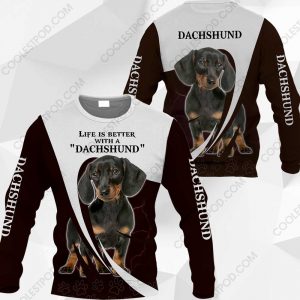 Life Is Better With A Dachshund 0489 091219
