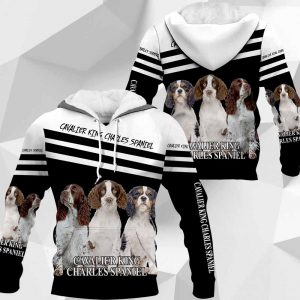 Cavalier King Charles Spaniel - Over Printed Shirts -Vr3-031219