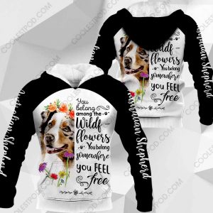 Australian Shepherd You Belong Among The Wildflowers-0489-161219