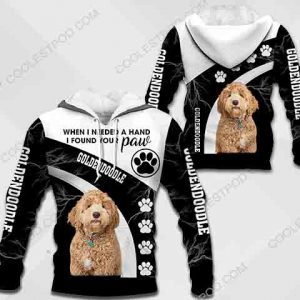 Goldendoodle - When I Needed A Hand I Found Your Paw - 0489