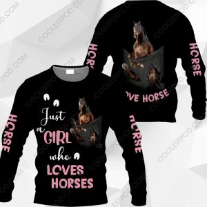 Just A Girl Who Loves Horse In Pocket - M0402 - 161219