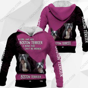 A Girl And Her Boston Terrier A Bond That Can't Be Broken-Buyer-0489-41219