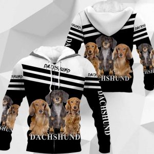 Dachshund - Over Printed Shirts -Vr3-031219