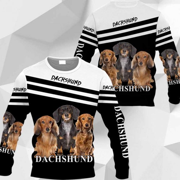 Dachshund - Over Printed Shirts -Vr3-031219