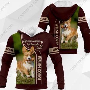 Welsh Corgi Live Like Someone Left The Gate Open 0489 101219