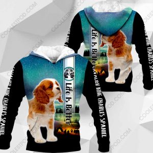 Life Is Better - Camping With Cavalier King Charles Spaniel - 271219