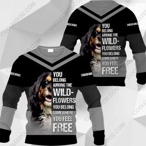 Cavalier King Charles Spaniel You Belong Among The Wildflowers Vr2-0489-171219