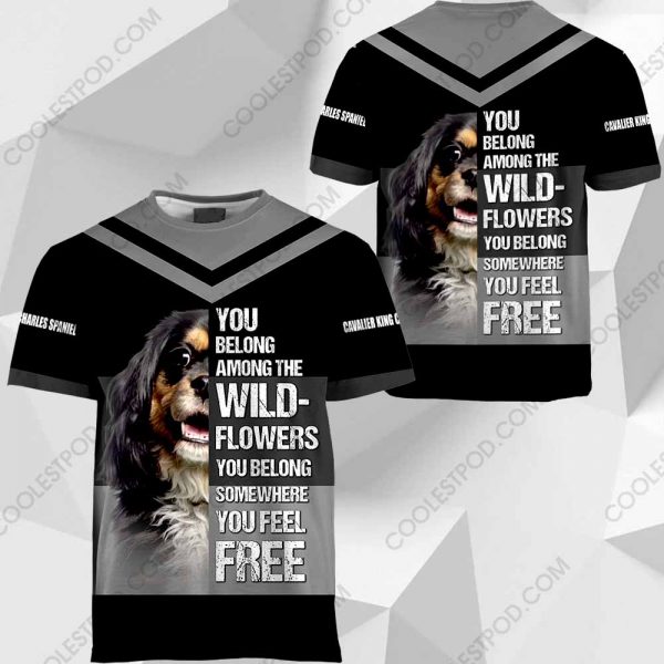 Cavalier King Charles Spaniel You Belong Among The Wildflowers Vr2-0489-171219