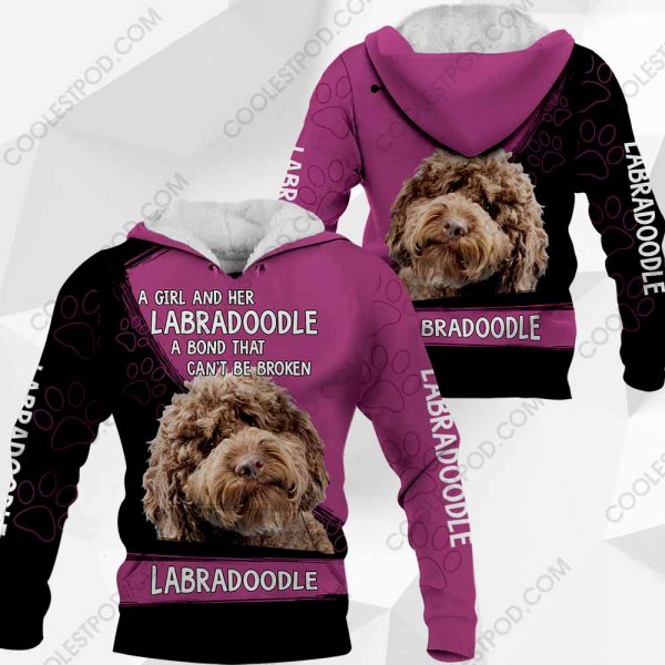 A Girl And Her Labradoodle A Bond That Can't Be Broken-0489-101219