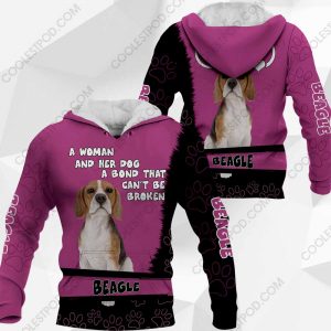 Beagle-A Woman And Her Dog A Bond That can't Be Broken-0489-201219