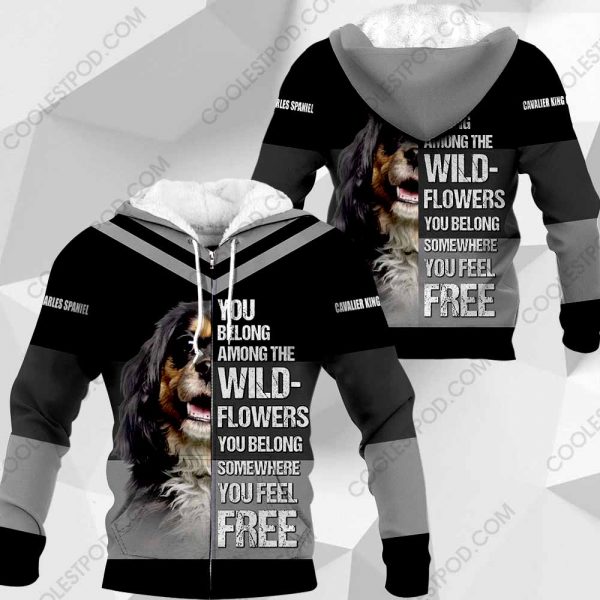 Cavalier King Charles Spaniel You Belong Among The Wildflowers Vr2-0489-171219