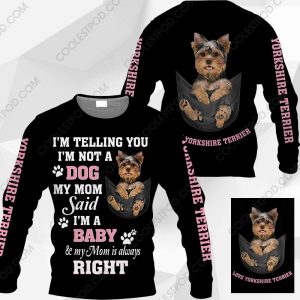 Yorkshire Terrier - I'm Telling You - I'm Not A Dog - M0402 - 191219